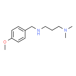 ChemSpider 2D Image | N'-(4-Methoxybenzyl)-N,N-dimethyl-1,3-propanediamine | C13H22N2O