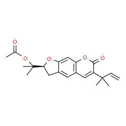 ChemSpider 2D Image | (+)-rutamarin | C21H24O5