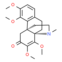 ChemSpider 2D Image | hasubanonine | C21H27NO5