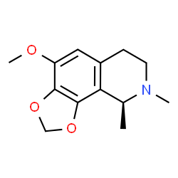 ChemSpider 2D Image | N-Methylanhalonine | C13H17NO3