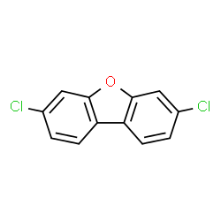 ChemSpider 2D Image | 3,7-DICHLORODIBENZOFURAN | C12H6Cl2O