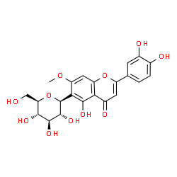 ChemSpider 2D Image | Swertiajaponin | C22H22O11
