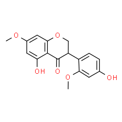 ChemSpider 2D Image | Cajanol | C17H16O6