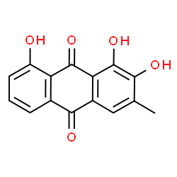 ChemSpider 2D Image | 2-Hydroxychrysophanol | C15H10O5