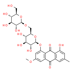 ChemSpider 2D Image | Physcion 8-gentiobioside | C28H32O15