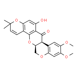 ChemSpider 2D Image | Toxicarol | C23H22O7