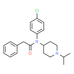 ChemSpider 2D Image | Lorcainide | C22H27ClN2O