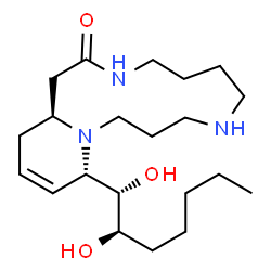 ChemSpider 2D Image | Cannabisativine | C21H39N3O3