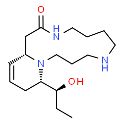 ChemSpider 2D Image | Palustrine | C17H31N3O2