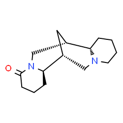 ChemSpider 2D Image | (7alpha)-Spartein-2-one | C15H24N2O