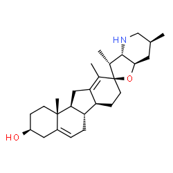 ChemSpider 2D Image | Cyclopamine | C27H41NO2