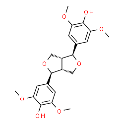 ChemSpider 2D Image | (+)-syringaresinol | C22H26O8