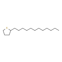 ChemSpider 2D Image | 2-Dodecyltetrahydrothiophene | C16H32S