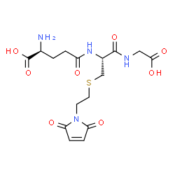 ChemSpider 2D Image | N-Ethylmaleimide-S-glutathione | C16H22N4O8S