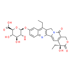 ChemSpider 2D Image | SN38 glucuronide | C28H28N2O11