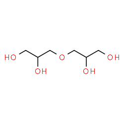 ChemSpider 2D Image | ?,?'-diglycerol | C6H14O5