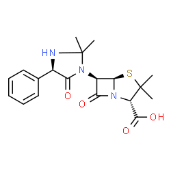 ChemSpider 2D Image | Hetacillin | C19H23N3O4S