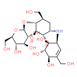 ChemSpider 2D Image | Validamycin A | C20H35NO13