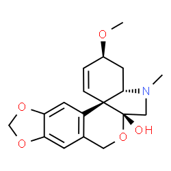ChemSpider 2D Image | (6abeta)-Tazettine | C18H21NO5