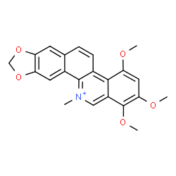 ChemSpider 2D Image | chelilutine | C22H20NO5