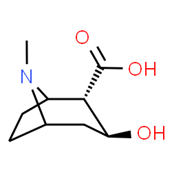 ChemSpider 2D Image | Pseudoecgonine | C9H15NO3