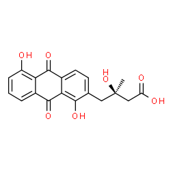 ChemSpider 2D Image | Fridamycin E | C19H16O7