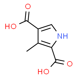 ChemSpider 2D Image | 3-Methylpyrrole-2,4-dicarboxylic acid | C7H7NO4