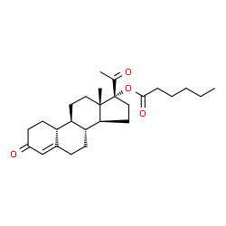 ChemSpider 2D Image | gestonorone caproate | C26H38O4