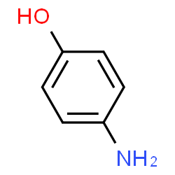 ChemSpider 2D Image | 4-Aminophenol | C6H7NO