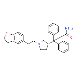 ChemSpider 2D Image | Darifenacin | C28H30N2O2
