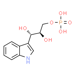 ChemSpider 2D Image | indole-3-glycerol phosphate | C11H14NO6P