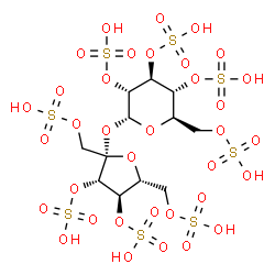 ChemSpider 2D Image | Sucrosofate | C12H22O35S8