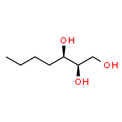 ChemSpider 2D Image | (2R,3R)-1,2,3-Heptanetriol | C7H16O3