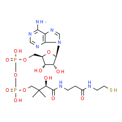 ChemSpider 2D Image | dephospho-CoA | C21H35N7O13P2S