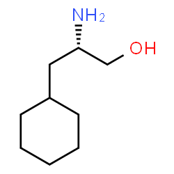 ChemSpider 2D Image | (S)-cyclohexylalaninol | C9H19NO