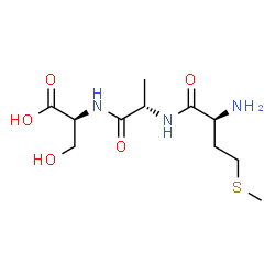 ChemSpider 2D Image | Met-Ala-Ser | C11H21N3O5S