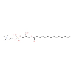 ChemSpider 2D Image | 1-Myristoyl-sn-glycero-3-phosphocholine | C22H47NO7P
