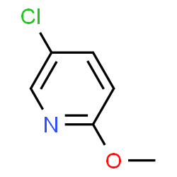 ChemSpider 2D Image | 5-Chloro-2-methoxypyridine | C6H6ClNO