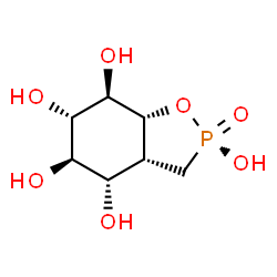 ChemSpider 2D Image | inositol-2-methylene-1,2-cyclic-monophosphate | C7H13O7P