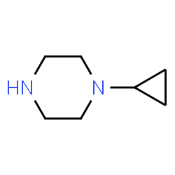 ChemSpider 2D Image | 1-Cyclopropylpiperazine | C7H14N2