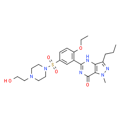 ChemSpider 2D Image | Lodenafil | C23H32N6O5S