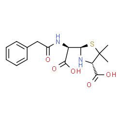 ChemSpider 2D Image | D-benzylpenicilloic acid | C16H20N2O5S
