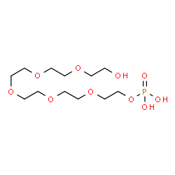 ChemSpider 2D Image | hexaethylene glycol monophosphate | C12H27O10P