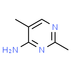 ChemSpider 2D Image | 2,5-Dimethyl-4-pyrimidinamine | C6H9N3