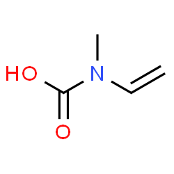 ChemSpider 2D Image | Methyl(vinyl)carbamic acid | C4H7NO2