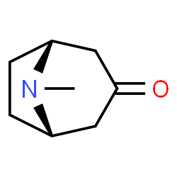 ChemSpider 2D Image | Tropinone | C8H13NO