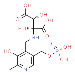 ChemSpider 2D Image | N-PYRIDOXYL-2,3-DIHYDROXYASPARTIC ACID-5-MONOPHOSPHATE | C12H17N2O11P