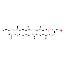 ChemSpider 2D Image | 2,3-Di-O-phytanyl-sn-glycerol | C43H88O3