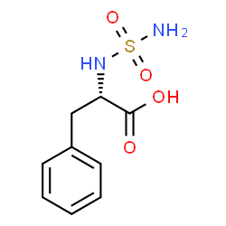 ChemSpider 2D Image | N-Sulfamoyl-L-phenylalanine | C9H12N2O4S