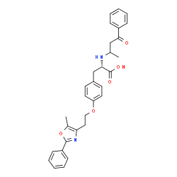 ChemSpider 2D Image | O-[2-(5-Methyl-2-phenyl-1,3-oxazol-4-yl)ethyl]-N-(4-oxo-4-phenyl-2-butanyl)-L-tyrosine | C31H32N2O5